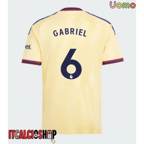 Arsenal Gabriel Magalhaes #6 Terza Maglia 2026-27 Manica Corta